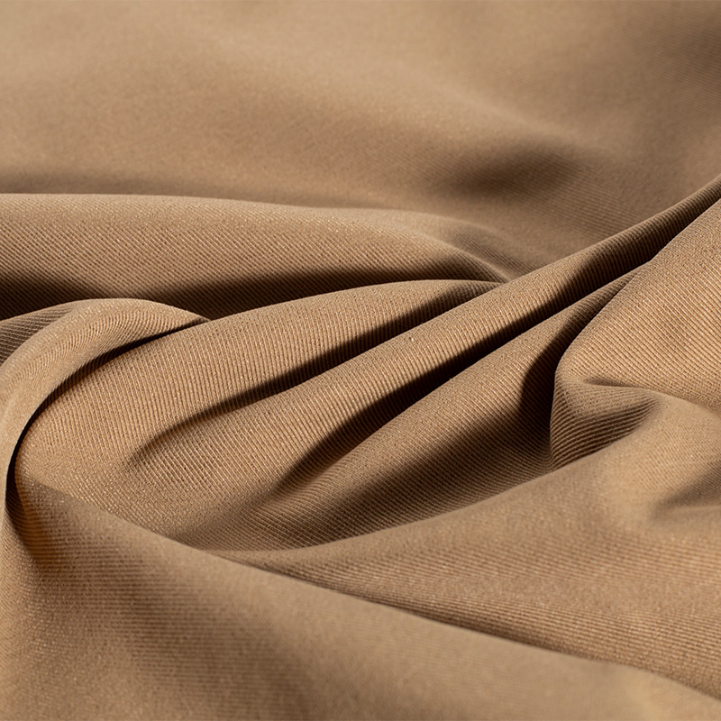 260gsm Velvet-Feel Low-Stretch Recycled Polyester T400 3/3 Right Twill Beach Fabric Series
