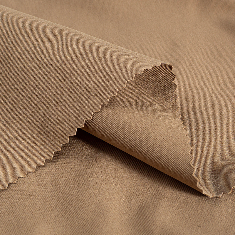 260gsm Velvet-Feel Low-Stretch Recycled Polyester T400 3/3 Right Twill Beach Fabric Series