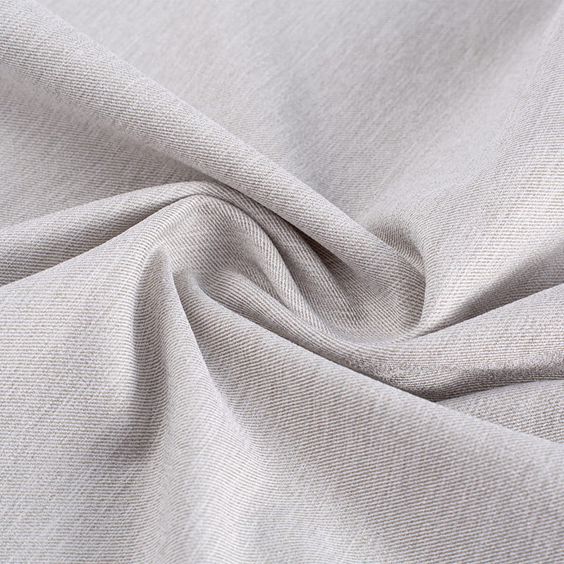 165gsm Cationic Recycled Polyester 2/2 Right Twill 4-Way Stretch  Beach Fabric Series