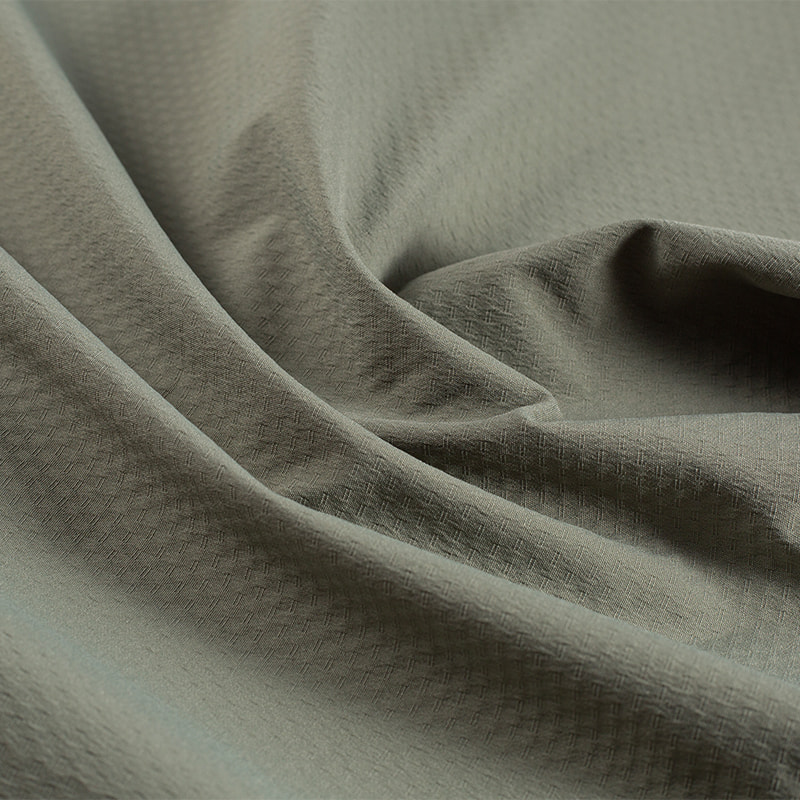 118gsm 75D T8 Leisure Recycled Polyester Weft-Stretch Horizontal Stripe Jacquard Fabric