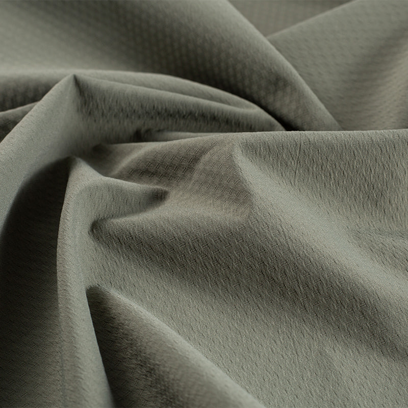 118gsm 75D T8 Leisure Recycled Polyester Weft-Stretch Horizontal Stripe Jacquard Fabric