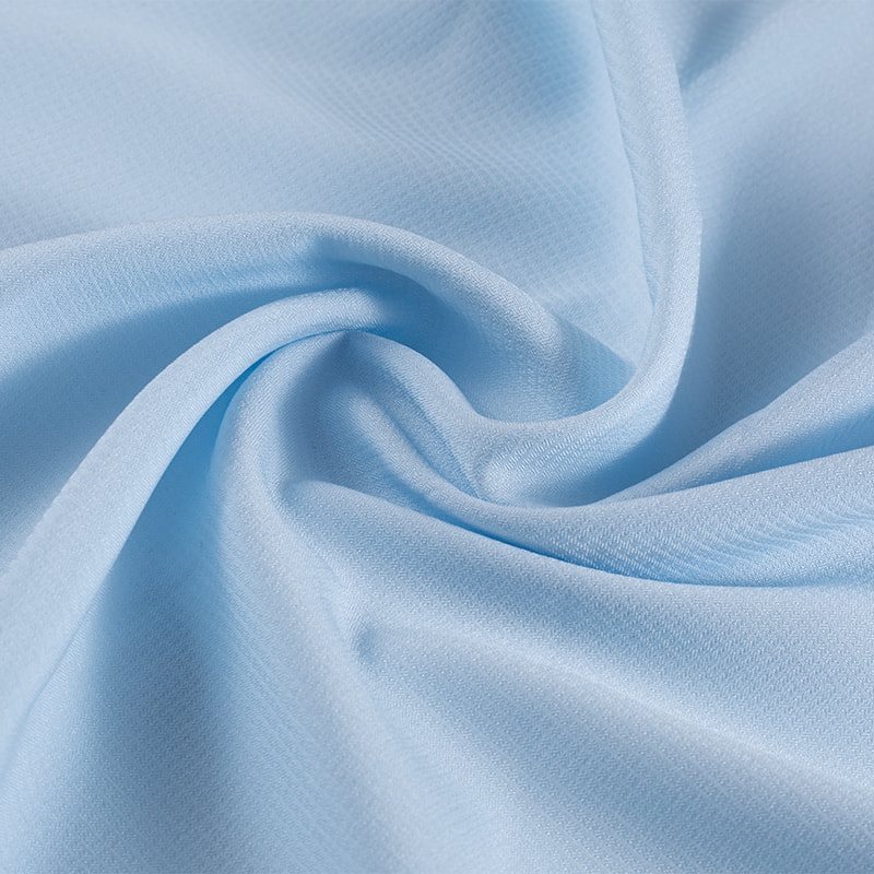 68gsm 50D Recycled Polyester Fabric High-Stretch Mini Roma Check Jacquard Fabric