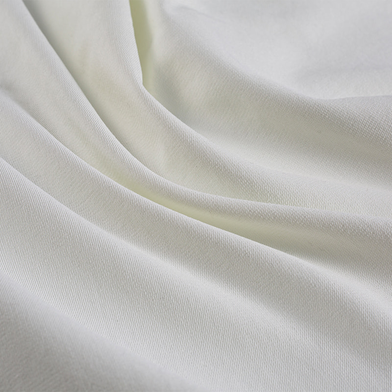 200gsm 40S CoolSilk Cotton T8 Tencel 2/2 Twill Leisure  Recycled Natural Yarns Fabric Series