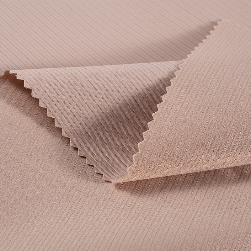 140gsm 75D T4 Recycled Polyester Weft-Stretch Vertical Stripe Leisure Fabric Series