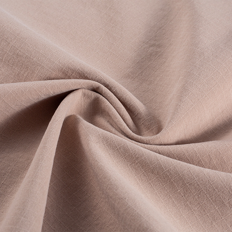 190gsm 32S Stretch Cool 0.5 Check Recycled Polyester Leisure Fabric Series