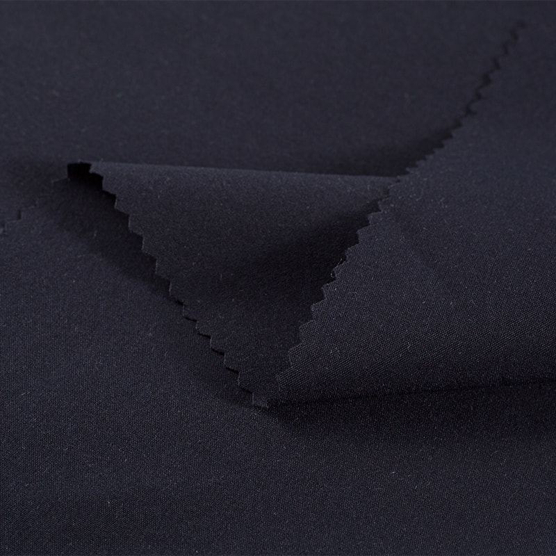 160gsm 40S Stretch CoolSilk Cotton Plain Weave Recycled Polyester Leisure Fabric Series