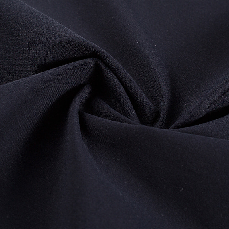 160gsm 40S Stretch CoolSilk Cotton Plain Weave Recycled Polyester Leisure Fabric Series