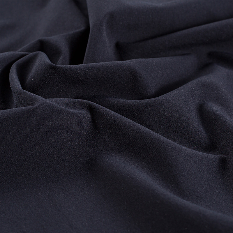160gsm 40S Stretch CoolSilk Cotton Plain Weave Recycled Polyester Leisure Fabric Series