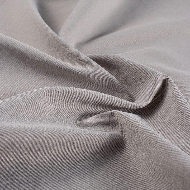 180gsm CoolSilk Cotton T8 3/1 Twill Recycled Polyester Leisure Fabric Series