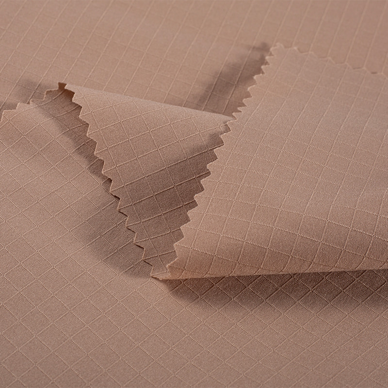 95gsm 50D T8 0.5 Check Leisure Recycled Polyester Fabric