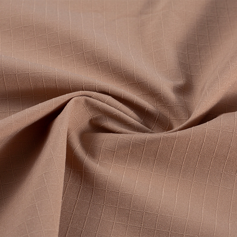 95gsm 50D T8 0.5 Check Leisure Recycled Polyester Fabric