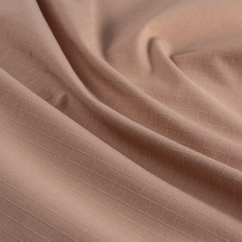 95gsm 50D T8 0.5 Check Leisure Recycled Polyester Fabric