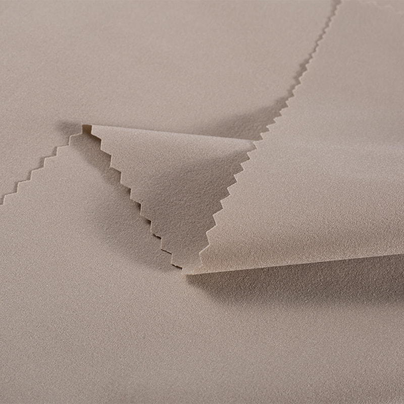130gsm 60S Stretch CoolSilk Cotton Plain Weave Leisure  Recycled Polyester Fabric
