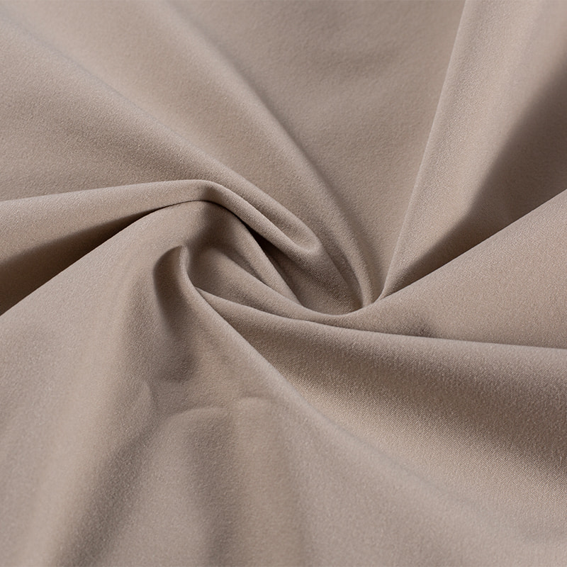 130gsm 60S Stretch CoolSilk Cotton Plain Weave Leisure  Recycled Polyester Fabric