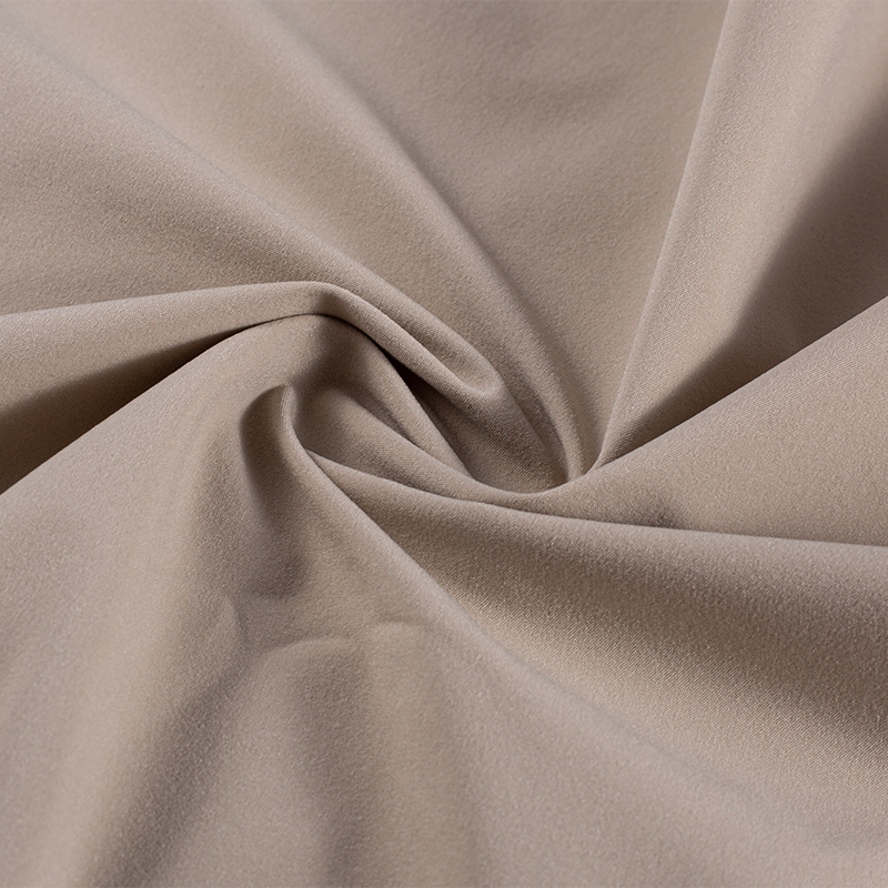 130gsm 60S Stretch CoolSilk Cotton Plain Weave Leisure  Recycled Polyester Fabric