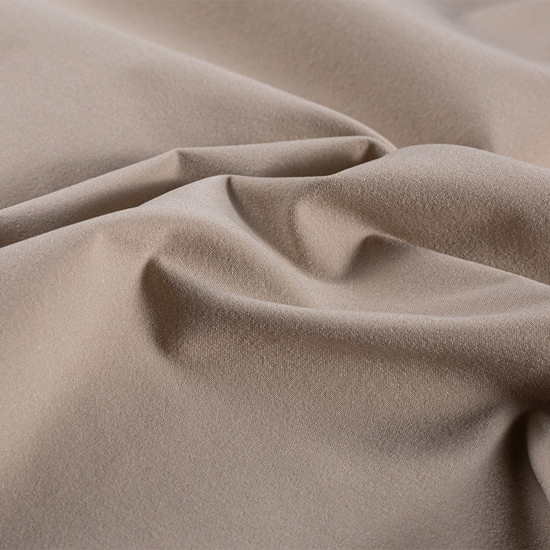 130gsm 60S Stretch CoolSilk Cotton Plain Weave Leisure  Recycled Polyester Fabric